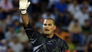 Chilavert en partido con el Vélez 