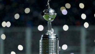 El trofeo de la Copa Libertadores