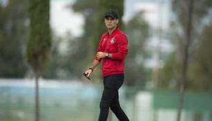 Márquez durante un partido de la Sub 20 