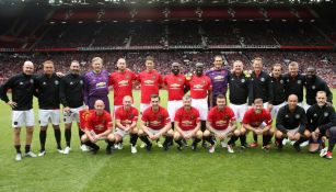 Leyendas del Manchester United se reúnen en el Old Trafford