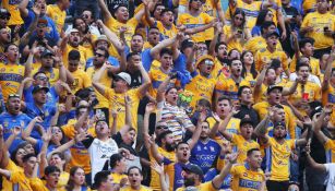 Afición de Tigres durante el partido