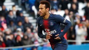 Neymar, durante un partido del PSG