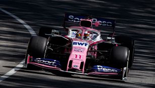 Sergio Pérez, durante las prácticas del GP de Canadá 