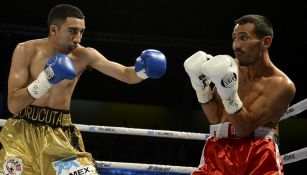 ‘Gallito’ Orucuta, durante un combate