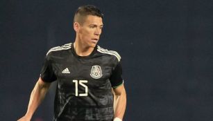 Moreno, en un juego con la Selección Mexicana