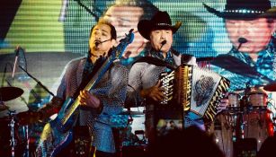 Los Tigres del Norte durante un concierto