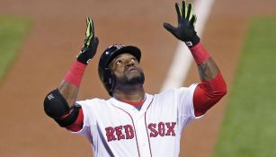 David Ortiz, durante un juego con los Red Sox