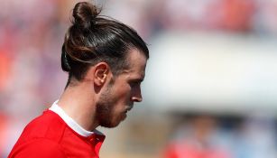 Gareth Bale en un partido con Gales