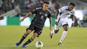 Carlos Rodríguez, durante el partido ante Cuba