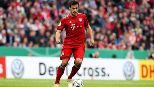 Hummels, durante un duelo con el Bayern Munich 