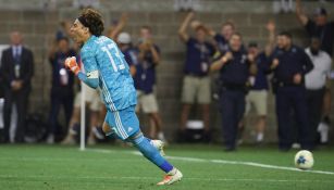 Ochoa celebra triunfo sobre Costa Rica