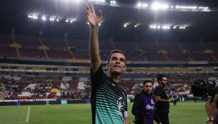 Rafael Márquez en su partido de despedida