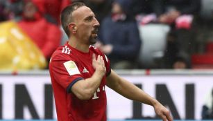 Franck Ribéry, hermano de Steeven, durante un partido con el Bayern Munich