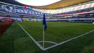 Cancha del Estadio Azteca en óptimas condiciones 