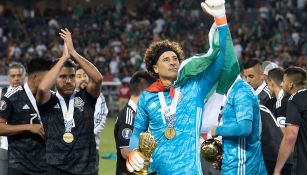 Memo Ochoa, tras el título de la Copa Oro ante EU