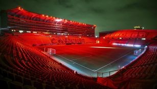 El Estadio Caliente con su nuevo sistema de iluminación