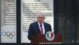 Carlos Padilla Becerra, presidente del Comité Olímpico Mexicano