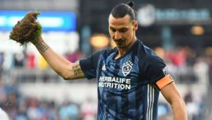 Zlatan, en un partido del LA Galaxy