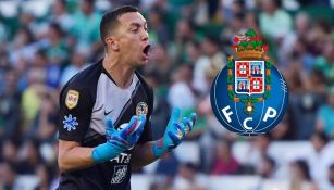 Agustín Marchesín en un partido con América