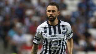 Miguel Layún, en un juego con Monterrey