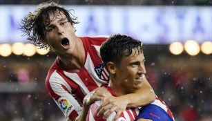 Atlético de Madrid celebra una anotación frente a la MLS en el All-Star Game