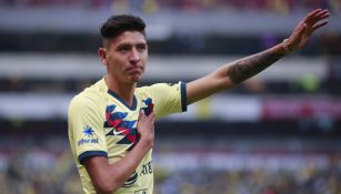 Edson Álvarez en su despedida de América