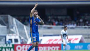 Gignac festeja victoria de Tigres en C.U.