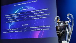 Foto de sorteo de la Champions League