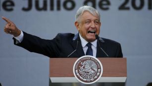 López Obrador, durante una conferencia de prensa