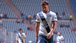 Lucas Cavallini durante un encuentro contra Xolos 