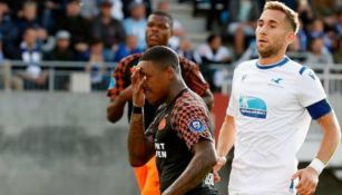 Steven Bergwijn celebra su gol ante el FK Haugesund