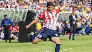 Jonny Magallón, dispara en un juego de leyendas