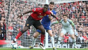 Manchester United y Chelsea en partido de la temporada pasada