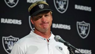 Jon Gruden, entrenador de los Raiders