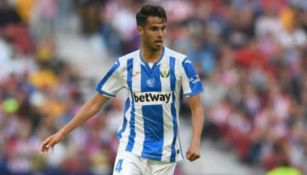 Diego Reyes durante un partido del Leganés