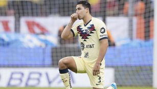 Jorge Sánchez durante un partido del América