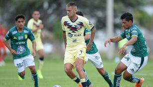 Jérémy Ménez, en juego contra León Sub 20