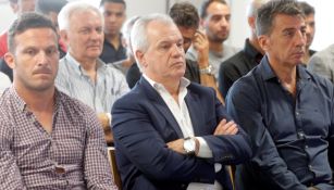 Javier Aguirre, durante el juicio en España 