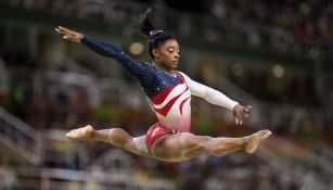 Simone Biles durante los Juegos Olímpicos de Río 2016