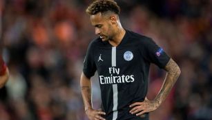 Neymar lamenta una derrota del PSG 