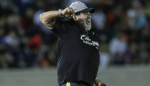Diego Maradona durante su etapa en Dorados