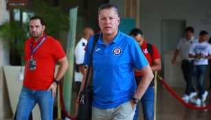 Ricardo Peláez en su etapa con Cruz Azul