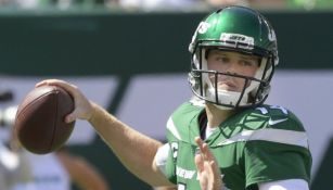 Sam Darnold, en el juego entre Jets y Bills 