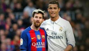 Lionel Messi y Cristiano Ronaldo en un partido de La Liga