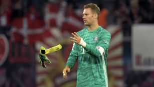 Manuel Neuer, en un juego con el Bayern