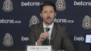 Yon de Luisa, en conferencia de prensa