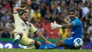 Henry Martín anota en puerta de los Gallos