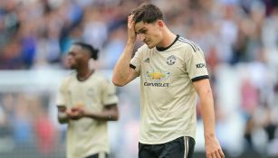 Harry Maguire lamenta la derrota del Manchester United