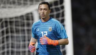 Marchesín, en un juego de Argentina en 2018