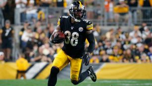 Jaylen Samuels en un partido con Pittsburgh Steelers